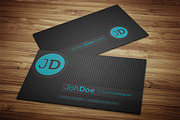 Dark Bussines Card Template, a Business Card Template by PRtopdesign (Thumbnail 1 of 3)
