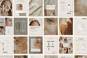 SKINCARE Canva templates, a Social Media Template by Studio Suvelle (Thumbnail 6 of 9)
