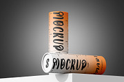 Paper Tube Mockup Set, a Packaging Mockup by pixelmock (Thumbnail 4 of 13)