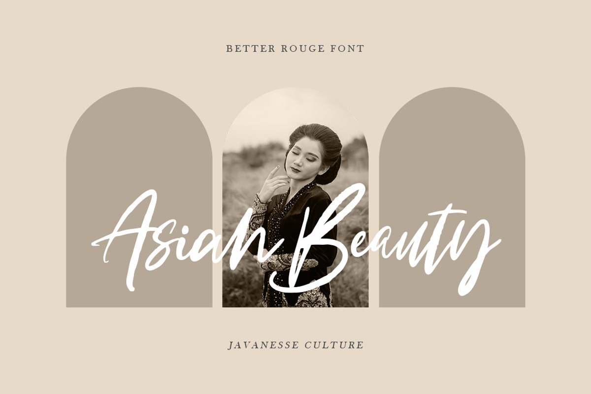 Better Rouge Brush, a Script Font by Fargun Studio (Photo 4 of 12)