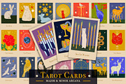 Tarot Cards - Major & Minor Arcana, an Object Graphic by Alina Sh (Thumbnail 1 of 6)