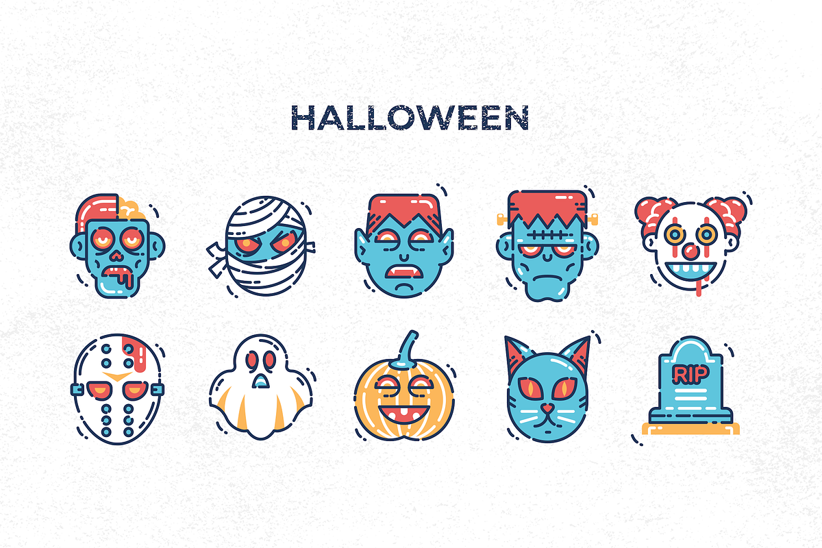 120 Holiday Icons, an Outline Icon by Flat Icons (Photo 7 of 13)