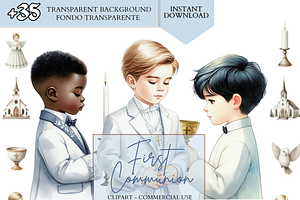 First Communion, Christian Clipart