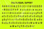 Heated Club - Sports Font Type, a Sans Serif Font by Muflieart (Thumbnail 8 of 11)