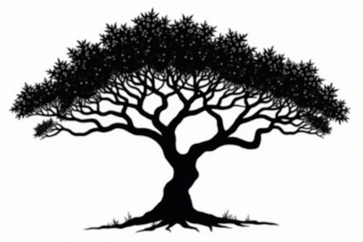 Wild Forest Tree Clipart Set, an Illustration by balal (Photo 2 of 20)