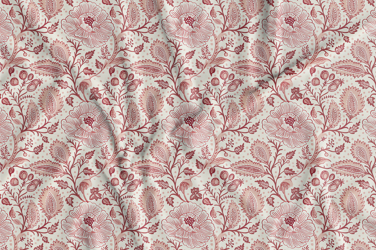 Indian Ornament Art Ethnic Pattern, a Pattern Graphic by Olya Creative (Photo 21 of 29)