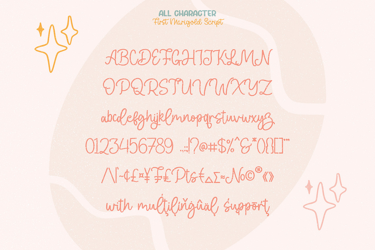 First Marigold, a Script Font by yumnatype (Photo 9 of 15)