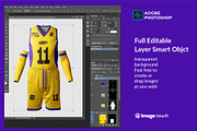 Basketball Kit Mockup, a Shirt Mockup by image touch (Thumbnail 4 of 5)