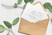 Hello Spring Ink Sketch Illustration, an Illustration by Chloe's Illustrations (Thumbnail 4 of 7)