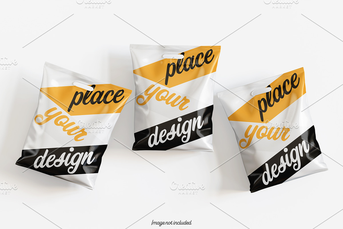 Paper bag white color mockup bundles, a Packaging Mockup by Ambo Ampeng (Photo 31 of 32)
