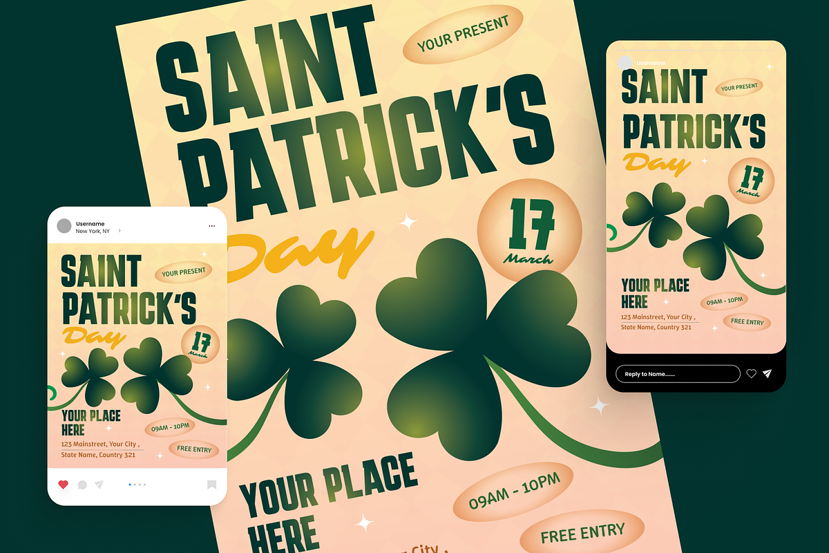 Saint Patrick's Day Flyer, a Flyer Template by Annora Studio (Photo 2 of 6)