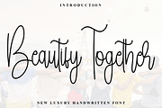Beautify Together, a Handwritten Font by InermediaSTUDIO (Thumbnail 1 of 8)