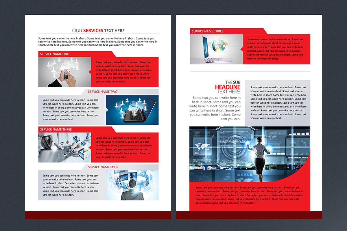 Technology Brochure Catalog, a Brochure Template by artico (Photo 6 of 7)