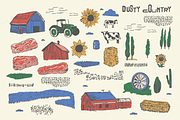 DUSTY COUNTRY, an Illustration by Kukla Studio (Thumbnail 8 of 10)