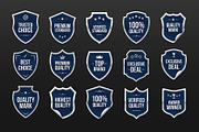 Shield Label Badge Vector Illustrati, an Object Graphic by DesignerCandies (Thumbnail 1 of 6)