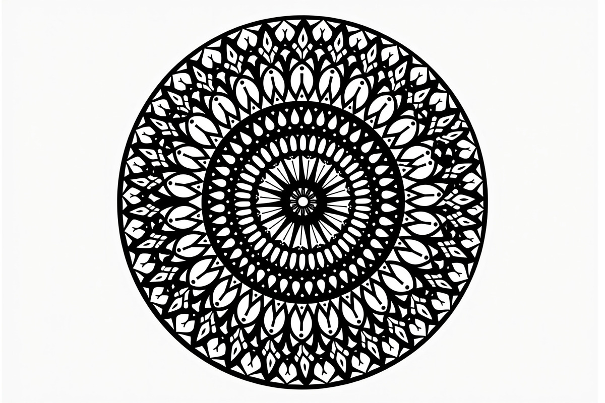 Boho Floral Mandala Vector Pack, an Illustration by Artivon (Photo 9 of 20)
