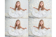 Gold bokeh photoshop overlays, an Object Graphic by Paper Farms (Thumbnail 4 of 6)