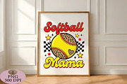 Softball Mama PNG, an Illustration by Daily.Designs (Thumbnail 3 of 5)