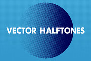 Clean Vector Halftones Collection, an Object Graphic by Offset (Thumbnail 1 of 4)
