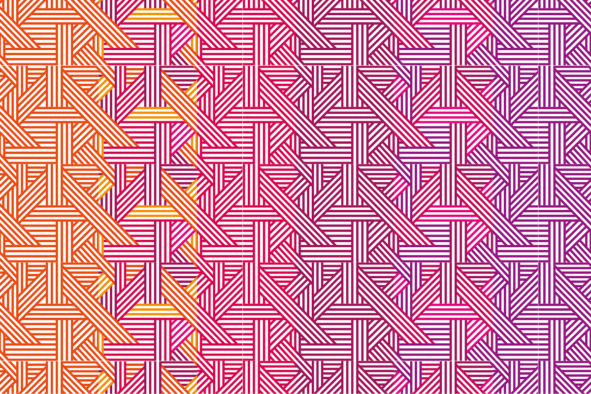 Abstract Seamless Patterns, a Pattern Graphic by Tkoko vectors & patterns (Photo 7 of 20)