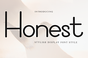 Honest, a Sans Serif Font by FreshTypeINK (Thumbnail 1 of 8)