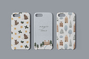 Christmas winter city clipart, a Person Illustration by LyubovZaytseva (Thumbnail 20 of 23)