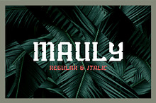 Mauly Typeface