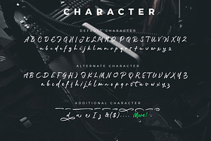 Rephone - Handwriting Lettering Font