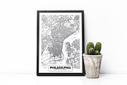 5 maps of USA cities, a Decorative Illustration by MaximGertsen (Thumbnail 8 of 9)