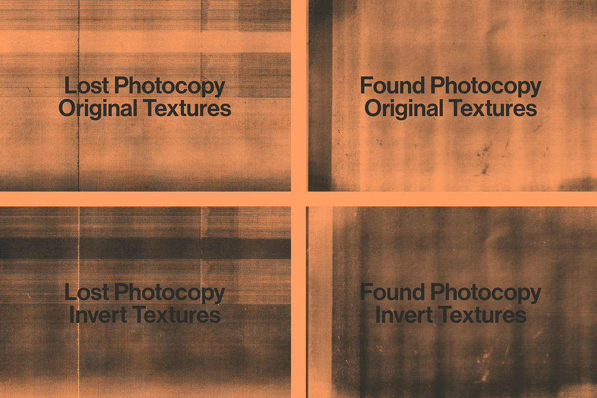 Lost & Found Photocopy Bundle, a Texture Graphic by Studio GRRR (Photo 13 of 16)