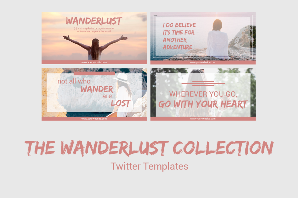 Social Media Templates | Wanderlust, a Social Media Template by Design Me Lovely (Photo 4 of 4)