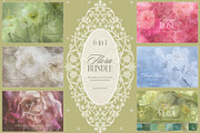 Flora Bundle - Floral Backgrounds, a Background Graphic by alonahaidash (Thumbnail 1 of 24)