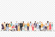 Group of people set. Diversity, a Person Illustration by Stafeeva (Thumbnail 4 of 4)