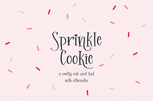 Sprinkle Cookie Serif