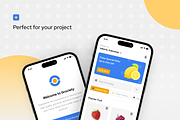 Grociety - Grocery App UI Kit, an UI Kit Template by restiyathena (Thumbnail 5 of 6)
