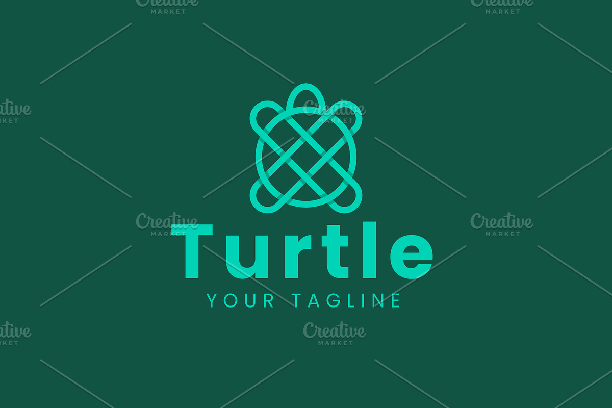 turtle logo vector icon illustration, a Branding & Logo Template by Dyn Studio