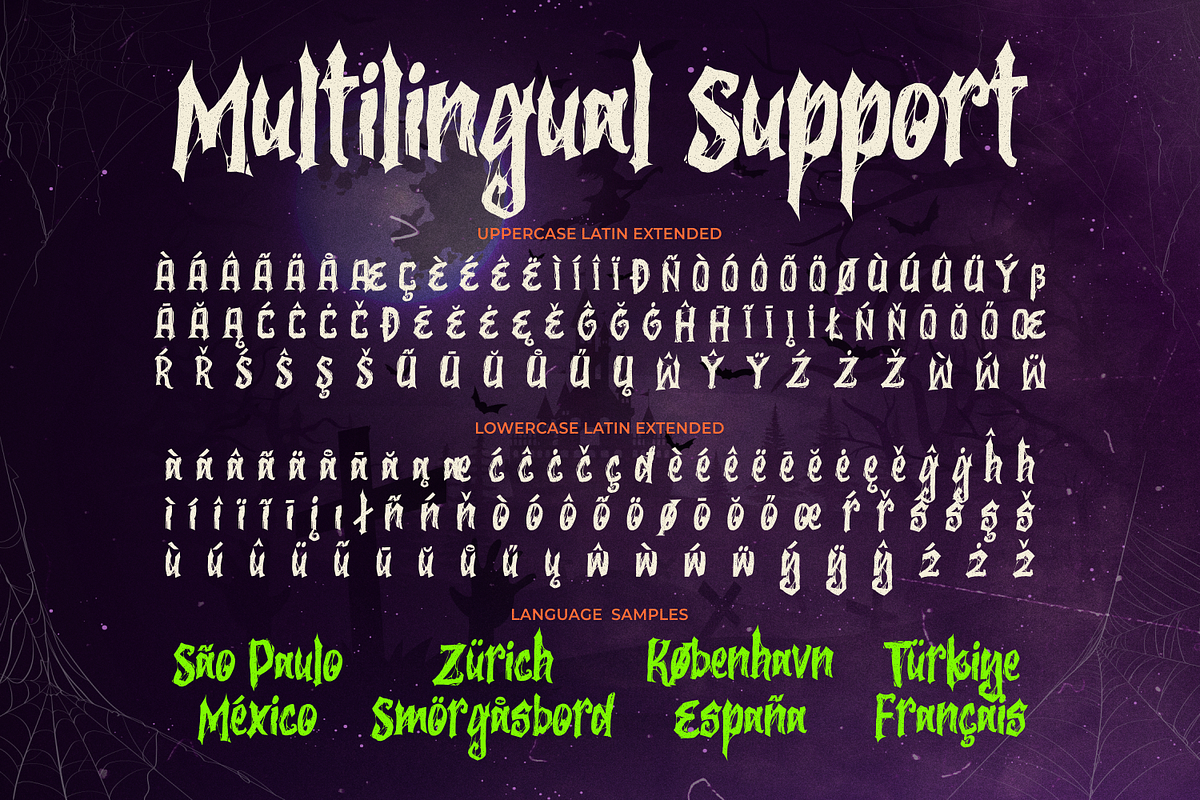 Rotten Spirits - Layered Horror Font, a Handwritten Font by agnyhasyastudio (Photo 15 of 15)