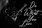 Hallisya Brush Font, a Script Font by Lythcreative (Thumbnail 6 of 7)