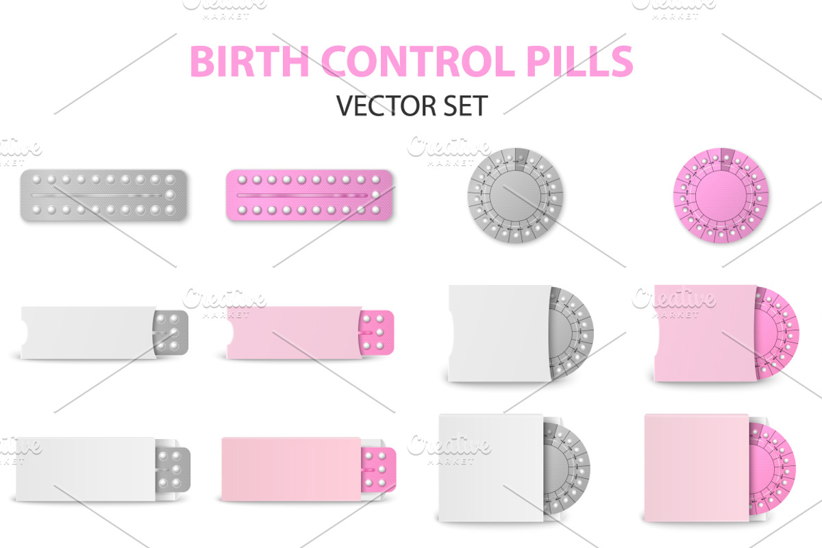 Birth Control Pills., an Education Illustration by Gomolach (Photo 1 of 14)