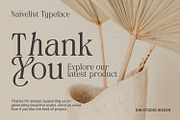 Naivelist, a Serif Font by din-studio.com (Thumbnail 10 of 10)