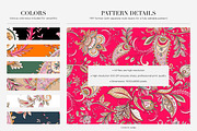 Chandira Paisley | Hand Drawn Prints, a Pattern Graphic by LEAFure (Thumbnail 2 of 10)
