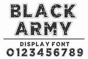 Black Army Font, a Blackletter Font by Fourteen Letter (Thumbnail 1 of 4)