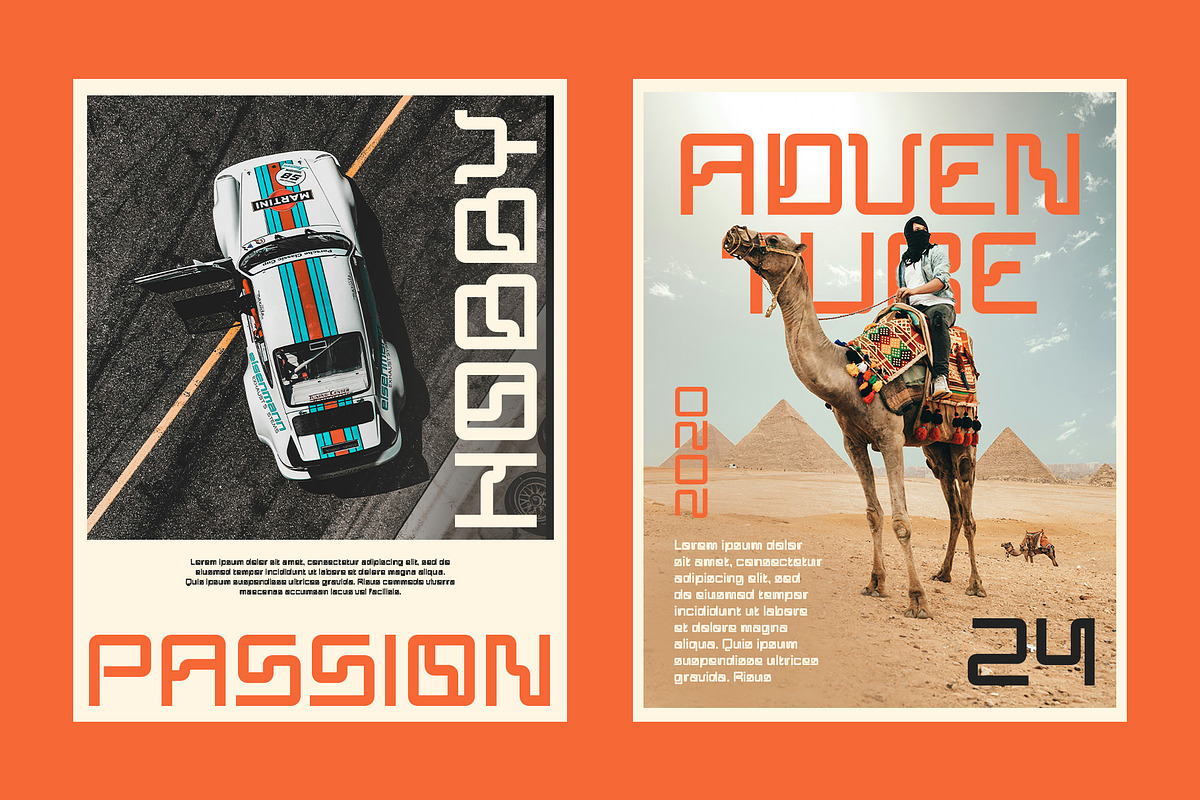 CS Sphinx – Futuristic Font, a Sans Serif Font by Craft Supply Co. (Photo 7 of 8)
