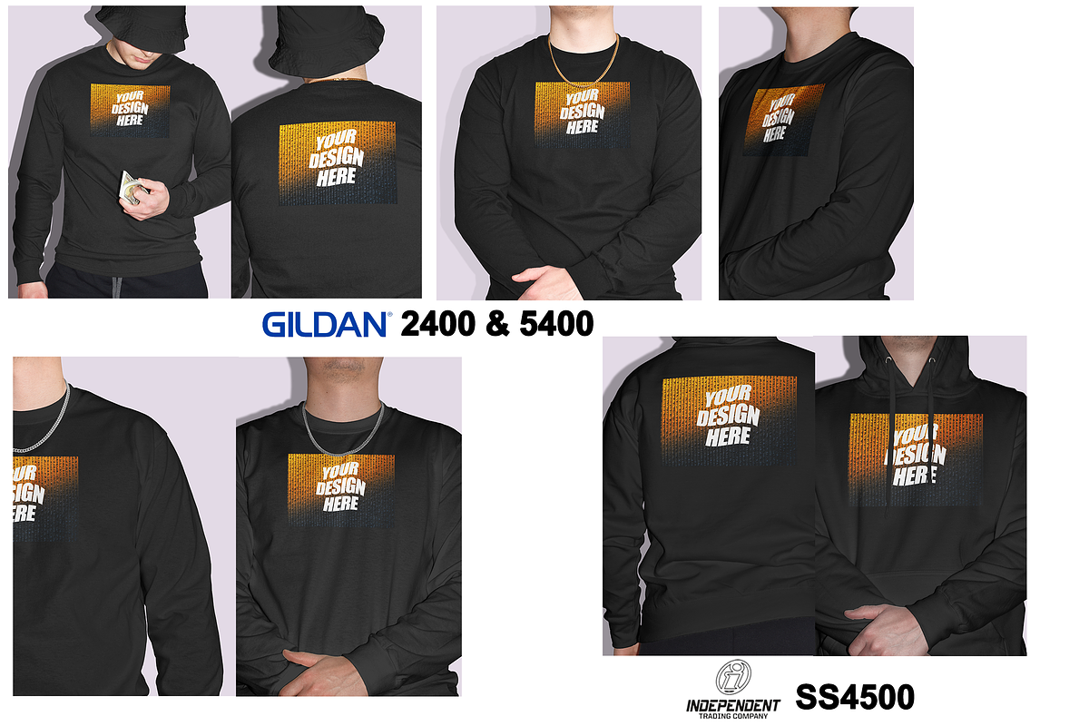 Studio Mockup Clothing Bundle Full, a Shirt Mockup by Infinity Mockups (Photo 4 of 14)