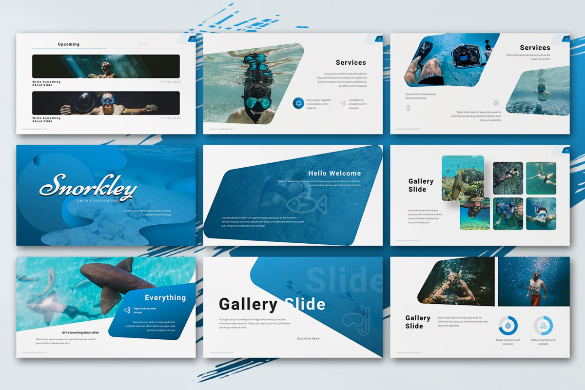 Snorkley - Diving  Google Slides, a Presentation Template by Jegtheme (Photo 4 of 4)