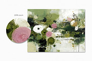 Abstract Lily Pond, a Decorative Illustration by rileyBgraphics (Thumbnail 7 of 7)