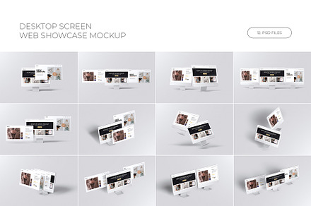 Desktop & Website Screen Mockup