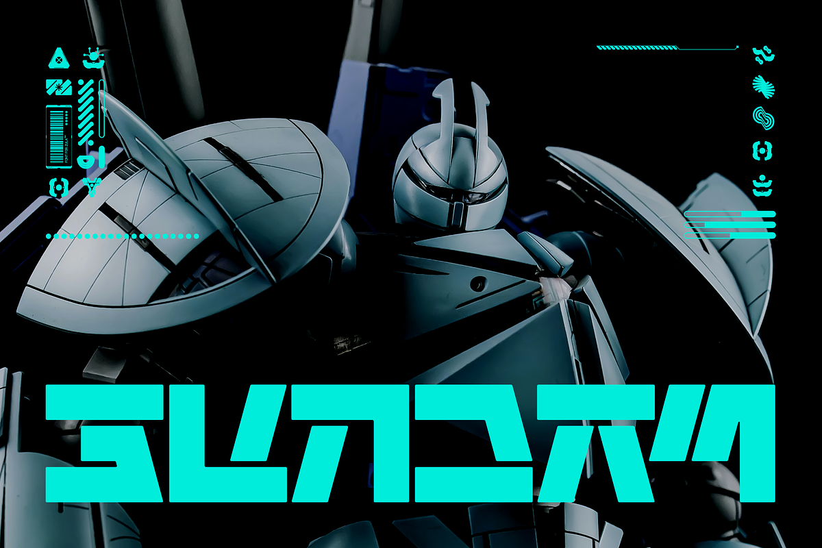 AMECHA TYPEFACE, a Symbol Font by Font For Zula™ (Photo 5 of 6)