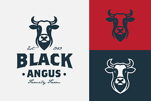 cow bufallofor Beef Cattle logo, a Branding & Logo Template by funpixel