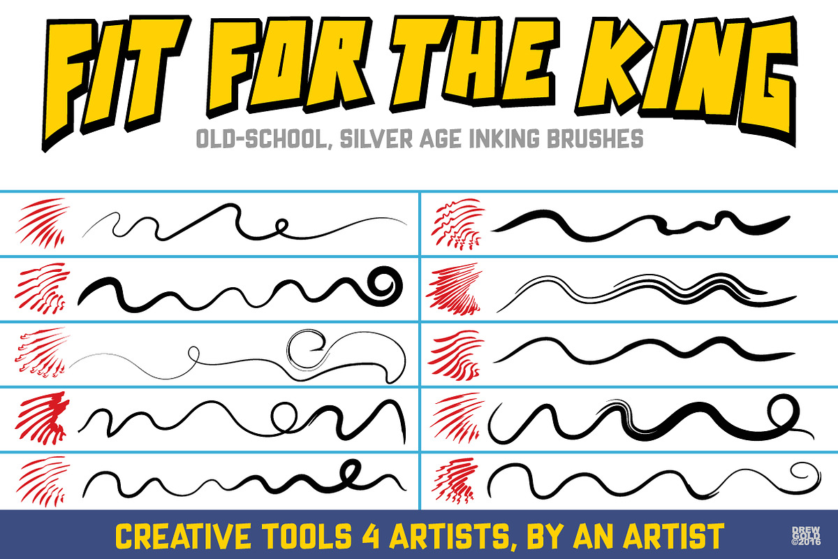 Brushes of The Silver Age, a Brush Add-On by Fuzzy Poet by DG2 (Photo 2 of 6)